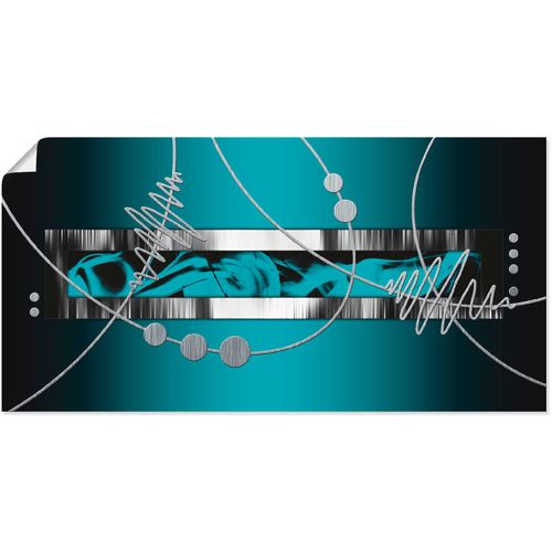4059745913454 - Wandbild ARTLAND Silber abstrakt auf petrol Bilder Gr B H 100 cm x 50 cm Poster Gegenstandslos 1 St blau Bild Metallbild Metallbilder Bilder als Alubild Leinwandbild Wandaufkleber oder Poster in versch Größen 4059745913454 - Wandbild ARTLAND Silber abstrakt auf petrol Bilder Gr B H 100 cm x 50 cm Poster Gegenstandslos 1 St blau Bild Metallbild Metallbilder Bilder als Alubild Leinwandbild Wandaufkleber oder Poster in versch Größen