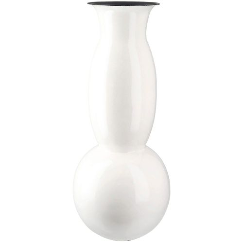 4063387580073 - Tischvase GILDE Vase Neo weiß H425 cm weiß B17cm H425cm T17cm Ø17cm Eisen Vasen 4063387580073 - Tischvase GILDE Vase Neo weiß H425 cm weiß B17cm H425cm T17cm Ø17cm Eisen Vasen