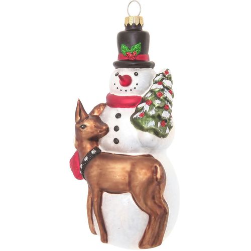 0024762243444 - Christbaumschmuck KREBS GLAS LAUSCHA Schneemann mit Reh & Baum weiß B8cm H175cm T85cm Glas Weihnachtsbaumschmuck Christbaumschmuck aus Glas mundgeblasen handgefertigt Schneemann 0024762243444 - Christbaumschmuck KREBS GLAS LAUSCHA Schneemann mit Reh & Baum weiß B8cm H175cm T85cm Glas Weihnachtsbaumschmuck Christbaumschmuck aus Glas mundgeblasen handgefertigt Schneemann