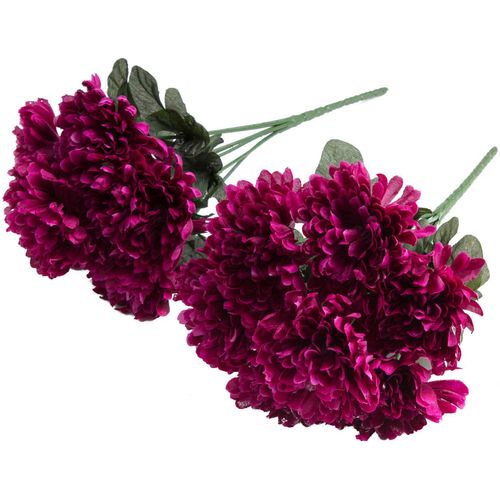 4027234845272 - Kunstblume BOTANIC-HAUS Chrysanthemenstrauß Kunstpflanzen Gr Ø H 15 cm x 25 cm 2 St pink (fuchsia) Kunst-Blumen 4027234845272 - Kunstblume BOTANIC-HAUS Chrysanthemenstrauß Kunstpflanzen Gr Ø H 15 cm x 25 cm 2 St pink (fuchsia) Kunst-Blumen