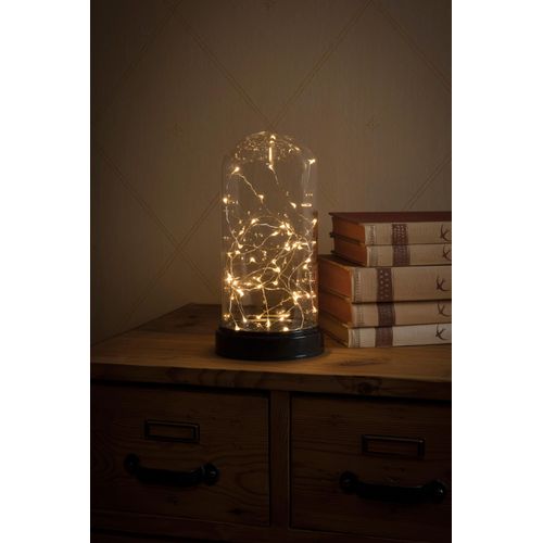 7318302168773 - LED Dekolicht KONSTSMIDE Weihnachtsdeko transparent B115cm H245cm L115cm T11cm Ø115cm Lampen LED Dekoglaskuppel mit silberfb Draht 50 bernsteinfarbene Dioden 7318302168773 - LED Dekolicht KONSTSMIDE Weihnachtsdeko transparent B115cm H245cm L115cm T11cm Ø115cm Lampen LED Dekoglaskuppel mit silberfb Draht 50 bernsteinfarbene Dioden