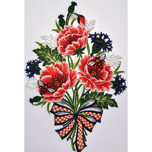 4028298290299 - Fensterbild STICKEREIEN PLAUEN Fensterbilder Gr B L 18 cm x 34 cm rot Fensterdekoration Dekohänger 4028298290299 - Fensterbild STICKEREIEN PLAUEN Fensterbilder Gr B L 18 cm x 34 cm rot Fensterdekoration Dekohänger