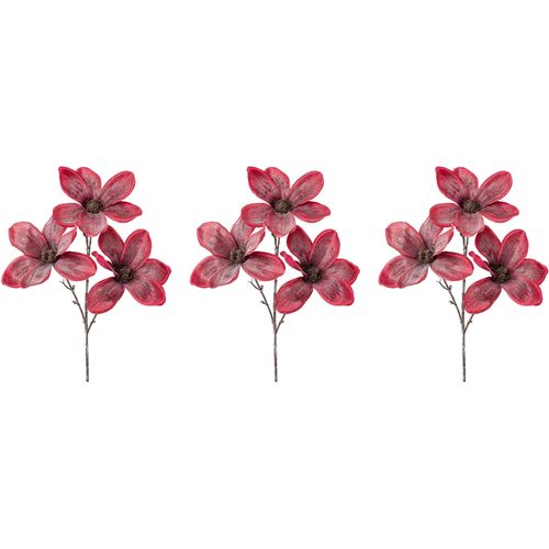 4064118970934 - Winterliche Kunstpflanze CREATIV GREEN Weihnachtsdeko rot rot (bordeaux) B25cm H49cm T10cm Polyester Kunstpflanzen in geeister Optik 3er-Set 4064118970934 - Winterliche Kunstpflanze CREATIV GREEN Weihnachtsdeko rot rot (bordeaux) B25cm H49cm T10cm Polyester Kunstpflanzen in geeister Optik 3er-Set