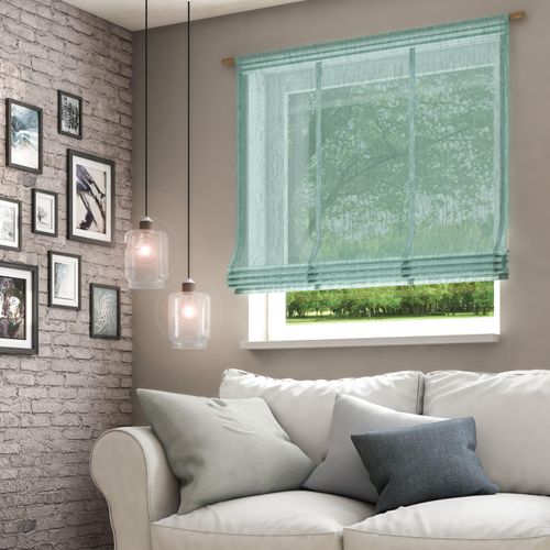 4006470482298 - Raffrollo NEUTEX FOR YOU Libre-ECO Gr 5 grün (salbei) B140cm H140cm Jacquard Obermaterial 100% Polyester Raffrollos 4006470482298 - Raffrollo NEUTEX FOR YOU Libre-ECO Gr 5 grün (salbei) B140cm H140cm Jacquard Obermaterial 100% Polyester Raffrollos