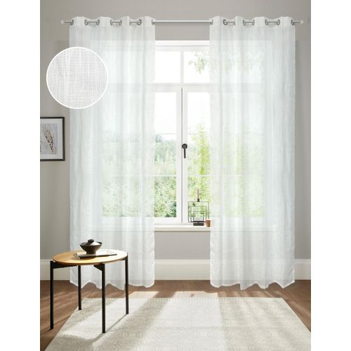 4068222688280 - Gardine ANDAS Tursik Gr 2 weiß B140cm H175cm Leinenstruktur Polyester Gardinen Blickdicht Leinenlook Polyester 4068222688280 - Gardine ANDAS Tursik Gr 2 weiß B140cm H175cm Leinenstruktur Polyester Gardinen Blickdicht Leinenlook Polyester