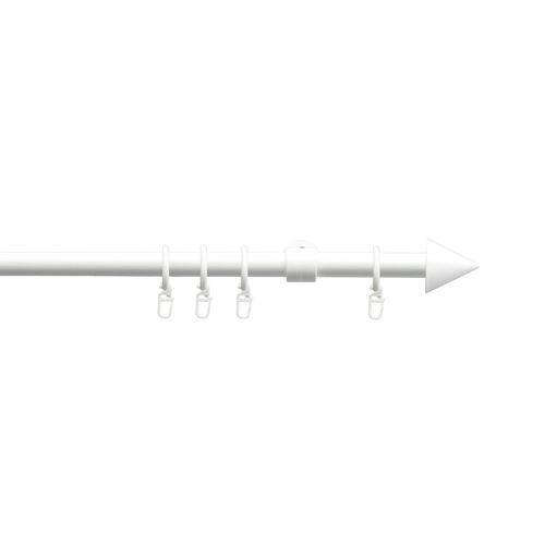 4016318139024 - Gardinenstange Kegel Gardinenstangen Gr L 120 cm Ø 20 mm 1 läufig weiß Gardinenstangen Wandmontage 4016318139024 - Gardinenstange Kegel Gardinenstangen Gr L 120 cm Ø 20 mm 1 läufig weiß Gardinenstangen Wandmontage