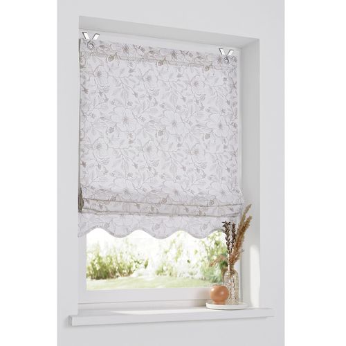 4016478976552 - Raffrollo HEINE HOME Gr 2 weiß (weiß natur) B60cm H140cm Raffrollos 4016478976552 - Raffrollo HEINE HOME Gr 2 weiß (weiß natur) B60cm H140cm Raffrollos