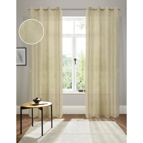 4068222729907 - Gardine ANDAS Tursik Gr 1 beige (cream) Gardinen 145cm Ösen 140cm Polyester Blickdicht Leinenlook Polyester B140cm H145cm 4068222729907 - Gardine ANDAS Tursik Gr 1 beige (cream) Gardinen 145cm Ösen 140cm Polyester Blickdicht Leinenlook Polyester B140cm H145cm