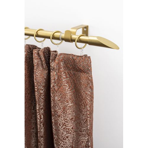 9002777101097 - Gardinenstange GARESA Lucca Gardinenstangen Gr 130 cm - 240 cm 1 läufig grau (messingfarben) Gardinenstangen ausziehbare Vorhangstange 9002777101097 - Gardinenstange GARESA Lucca Gardinenstangen Gr 130 cm - 240 cm 1 läufig grau (messingfarben) Gardinenstangen ausziehbare Vorhangstange