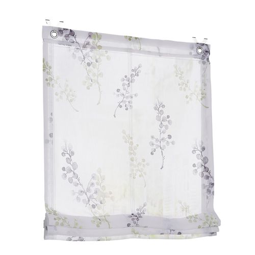 4016478105860 - Raffrollo HEINE HOME Raffrollos Gr 140 cm Ösen 45 cm grün (grün weiß) Raffrollos halbtransparent 4016478105860 - Raffrollo HEINE HOME Raffrollos Gr 140 cm Ösen 45 cm grün (grün weiß) Raffrollos halbtransparent