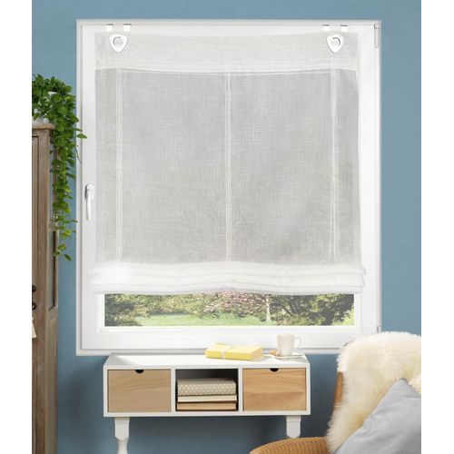 4056751323727 - Raffrollo HOME WOHNIDEEN CASPER Gr 5 weiß B110cm H130cm Leinenstruktur Obermaterial 100% Polyester Raffrollos RAFFROLLO LEINENSTRUKTUR UNI 4056751323727 - Raffrollo HOME WOHNIDEEN CASPER Gr 5 weiß B110cm H130cm Leinenstruktur Obermaterial 100% Polyester Raffrollos RAFFROLLO LEINENSTRUKTUR UNI