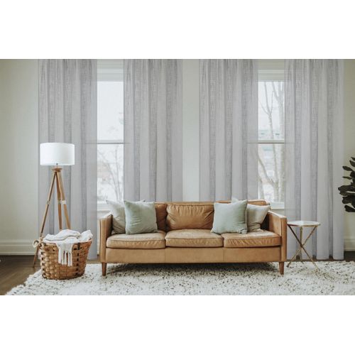 4056751465250 - Vorhang HOME BASICS SOFTY Gr 1 grau B140cm H160cm Polyester Gardinen Ösenschal SOFTY Uni 4056751465250 - Vorhang HOME BASICS SOFTY Gr 1 grau B140cm H160cm Polyester Gardinen Ösenschal SOFTY Uni