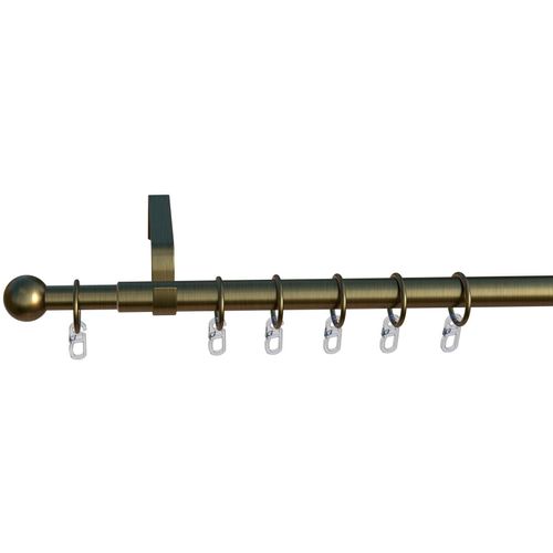 4042627734100 - Gardinenstange INDEKO Formentor Gardinenstangen Gr L 120 cm - 230 cm Ø 20 mm 1 St 1 läufig goldfarben (antikmessingfarben) Gardinenstangen 4042627734100 - Gardinenstange INDEKO Formentor Gardinenstangen Gr L 120 cm - 230 cm Ø 20 mm 1 St 1 läufig goldfarben (antikmessingfarben) Gardinenstangen