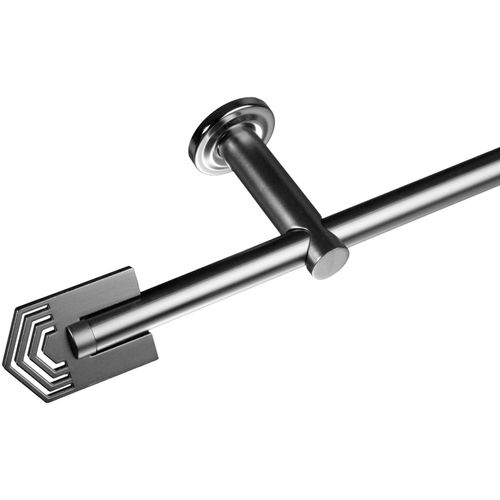 4016318193613 - Gardinenstange Stilgarnitur Komplettgarnitur 16 mm Mars Gardinenstangen Gr L 240 cm Ø 16 mm 1 St 1 läufig silberfarben (edelstahlfarben) Gardinenstange Gardinenstangen Deckenmontage Komplett 4016318193613 - Gardinenstange Stilgarnitur Komplettgarnitur 16 mm Mars Gardinenstangen Gr L 240 cm Ø 16 mm 1 St 1 läufig silberfarben (edelstahlfarben) Gardinenstange Gardinenstangen Deckenmontage Komplett