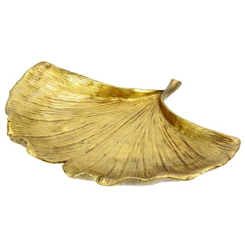 4019844803957 - Dekoschale IGEA Schale Ginkgoblatt aus Polyresin gold B25cm H3cm Polyresin (Kunststein) Dekoschalen Tablett Serviertablett Tischdeko Dekoteller Schmuck-Tablett Deko gold 4019844803957 - Dekoschale IGEA Schale Ginkgoblatt aus Polyresin gold B25cm H3cm Polyresin (Kunststein) Dekoschalen Tablett Serviertablett Tischdeko Dekoteller Schmuck-Tablett Deko gold