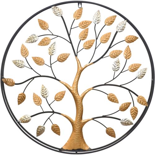 4046884092621 - Wanddekoobjekt Wanddekoration gold (goldfarben) T5cm Ø66cm Metall HOFMANN LIVING AND MORE Wanddekoobjekte 4046884092621 - Wanddekoobjekt Wanddekoration gold (goldfarben) T5cm Ø66cm Metall HOFMANN LIVING AND MORE Wanddekoobjekte