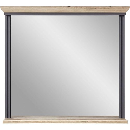 4250314568697 - Spiegel INNOSTYLE Jasmin grau (graphit) B93cm H83cm T15cm Holzwerkstoff Spiegel