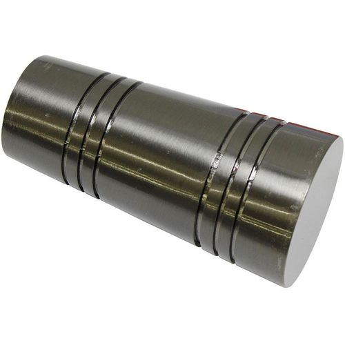5050685111718 - Gardinenstangen-Endstück Apollo Gardinenstangenendstücke Gr 2 St grau (titansilberfarben) Gardinenstangen-Endstücke Serie Einzelprogramm Chicago Ø 20 mm 5050685111718 - Gardinenstangen-Endstück Apollo Gardinenstangenendstücke Gr 2 St grau (titansilberfarben) Gardinenstangen-Endstücke Serie Einzelprogramm Chicago Ø 20 mm