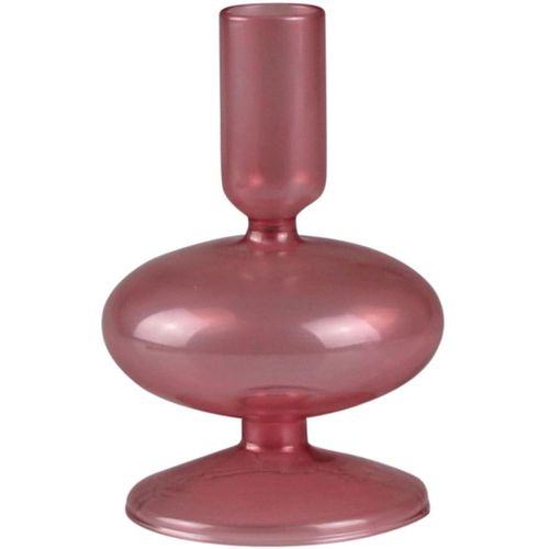4056422272361 - Kerzenständer AM DESIGN aus roséfarbenem Glas rosa (rosé) B85cm H13cm Glas Kerzenhalter stilvolle Ergänzung für romantische Dekorationen 4056422272361 - Kerzenständer AM DESIGN aus roséfarbenem Glas rosa (rosé) B85cm H13cm Glas Kerzenhalter stilvolle Ergänzung für romantische Dekorationen