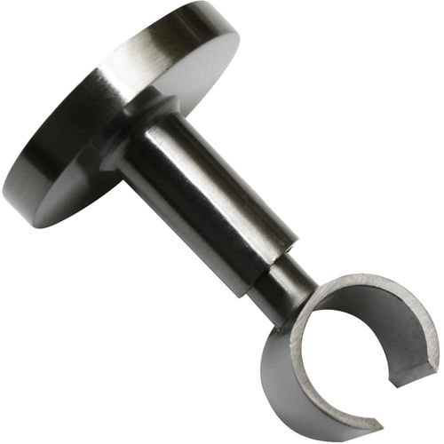 4003018343004 - Deckenträger für Gardinenstangen Deckenträger Gardinenstangen Gardinenstangenhalterungen Gr Länge 6 cm grau (titansilberfarben) Gardinenstangenhalter Serie Einzelprogramm Chicago Ø 20 mm
