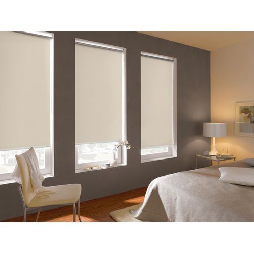 4003018380702 - Rollo Seitenzugrollo Thermo energiesparend beige (crema) B102cm H160cm Polyester Rollos Schrauben Thermo Rückseite 4003018380702 - Rollo Seitenzugrollo Thermo energiesparend beige (crema) B102cm H160cm Polyester Rollos Schrauben Thermo Rückseite