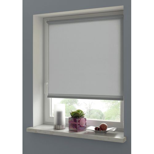 4003018370604 - Seitenzugrollo MY HOME Uni Klemmrollo Rollos Gr 150 cm einseitig verschiebbar 75 cm grau (hellgrau) Kinder Kinderzimmer-Rollos Schraubmontage möglich 4003018370604 - Seitenzugrollo MY HOME Uni Klemmrollo Rollos Gr 150 cm einseitig verschiebbar 75 cm grau (hellgrau) Kinder Kinderzimmer-Rollos Schraubmontage möglich