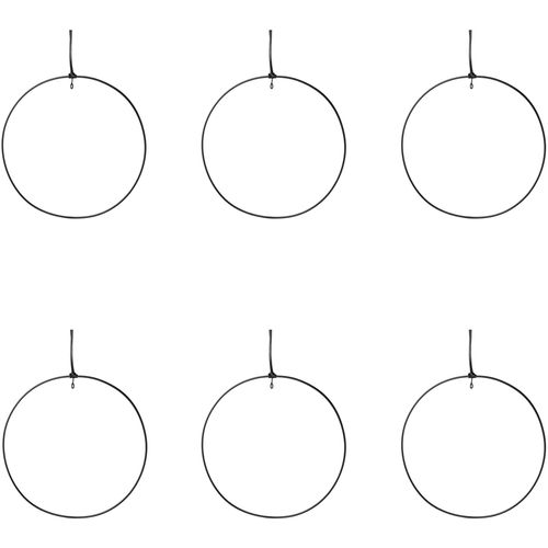 4064118112716 - Dekohänger CREATIV DECO schwarz Ø2000cm Metall Dekohänger Metallring mit hochwertigem Lederband 4064118112716 - Dekohänger CREATIV DECO schwarz Ø2000cm Metall Dekohänger Metallring mit hochwertigem Lederband