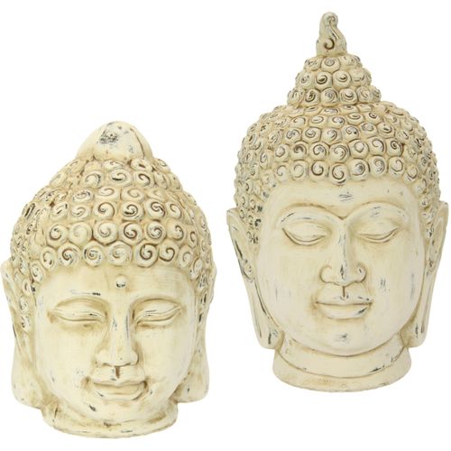 4019844765903 - Dekofigur IGEA Buddha-Kopf Dekofiguren Gr Ø beige (creme) Deko-Figur Deko-Objekte Dekofiguren 2er Set 4019844765903 - Dekofigur IGEA Buddha-Kopf Dekofiguren Gr Ø beige (creme) Deko-Figur Deko-Objekte Dekofiguren 2er Set