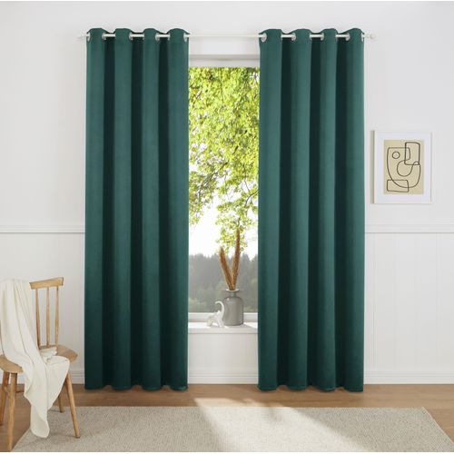 4067602829398 - Gardine MY HOME SOLA Gr 3 grün (schwarzgrün) B130cm H225cm Polyester Polyester Gardinen Breite 130 cm und 270 cm 1 Schaleinfarbig Verdunkelung Überbreite 4067602829398 - Gardine MY HOME SOLA Gr 3 grün (schwarzgrün) B130cm H225cm Polyester Polyester Gardinen Breite 130 cm und 270 cm 1 Schaleinfarbig Verdunkelung Überbreite