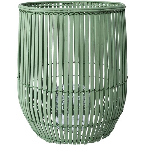 4064118142119 - Windlicht CREATIV HOME Kerzenhalter Bambus grün (jadefarben) H30cm Ø30cm Holz Glas Kerzenhalter Höhe ca 30 cm 4064118142119 - Windlicht CREATIV HOME Kerzenhalter Bambus grün (jadefarben) H30cm Ø30cm Holz Glas Kerzenhalter Höhe ca 30 cm