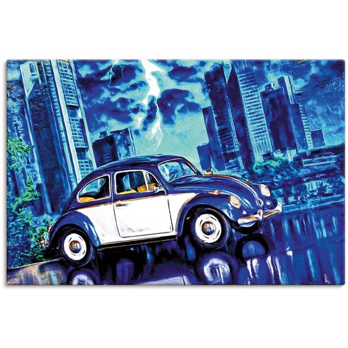 4062144715444 - Wandbild ARTLAND Nachts blau Bilder B H 90cm x 60cm Leinwandbild Auto Querformat Canvas Leinwand als Alubild Leinwandbild Wandaufkleber oder Poster in versch Größen B90cm H60cm 4062144715444 - Wandbild ARTLAND Nachts blau Bilder B H 90cm x 60cm Leinwandbild Auto Querformat Canvas Leinwand als Alubild Leinwandbild Wandaufkleber oder Poster in versch Größen B90cm H60cm