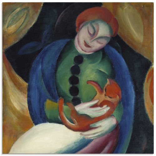 4058661197054 - Glasbild ARTLAND Mädchen mit Katze II 1912 Bilder Gr B H 50 cm x 50 cm Glasbild Frau quadratisch 1 St bunt Bild Glasbild Glasbilder Bilder in verschiedenen Größen 4058661197054 - Glasbild ARTLAND Mädchen mit Katze II 1912 Bilder Gr B H 50 cm x 50 cm Glasbild Frau quadratisch 1 St bunt Bild Glasbild Glasbilder Bilder in verschiedenen Größen