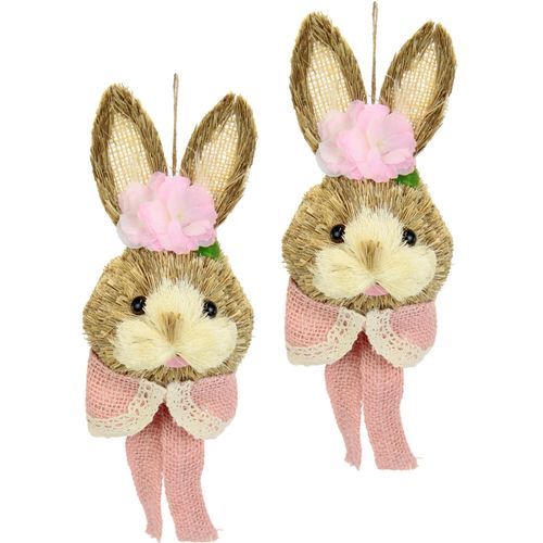 4019844781989 - Osterhase IGEA Bast-Hasenkopf mit Blume Frühlingsdeko Dekofiguren Gr B H 11 cm x 30 cm bunt (natur braun rosa) Dekofiguren Osterdeko zum Aufhängen Dekofigur Wanddeko 4019844781989 - Osterhase IGEA Bast-Hasenkopf mit Blume Frühlingsdeko Dekofiguren Gr B H 11 cm x 30 cm bunt (natur braun rosa) Dekofiguren Osterdeko zum Aufhängen Dekofigur Wanddeko