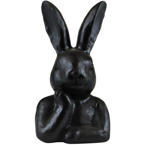 4056422126275 - Dekofigur AM DESIGN Hasenbüste Denker schwarz B55cm H125cm Polyresin Dekofiguren Osterdekoration aus Polyresin 4056422126275 - Dekofigur AM DESIGN Hasenbüste Denker schwarz B55cm H125cm Polyresin Dekofiguren Osterdekoration aus Polyresin