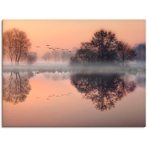 4057738023944 - Wandbild ARTLAND Früh morgens am See Bilder Gr B H 80 cm x 60 cm Leinwandbild Gewässer 1 St orange Bild Kunstdruck Kunstdrucke Bilder als Leinwandbild Wandaufkleber oder Poster in versch Größen 4057738023944 - Wandbild ARTLAND Früh morgens am See Bilder Gr B H 80 cm x 60 cm Leinwandbild Gewässer 1 St orange Bild Kunstdruck Kunstdrucke Bilder als Leinwandbild Wandaufkleber oder Poster in versch Größen