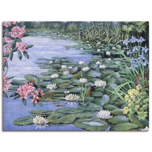 4055327484305 - Wandbild ARTLAND Der See Bilder Gr B H 80 cm x 60 cm Leinwandbild Gewässer Querformat 1 St grün Bild Poster Bilder als Leinwandbild Wandaufkleber oder in versch Größen 4055327484305 - Wandbild ARTLAND Der See Bilder Gr B H 80 cm x 60 cm Leinwandbild Gewässer Querformat 1 St grün Bild Poster Bilder als Leinwandbild Wandaufkleber oder in versch Größen