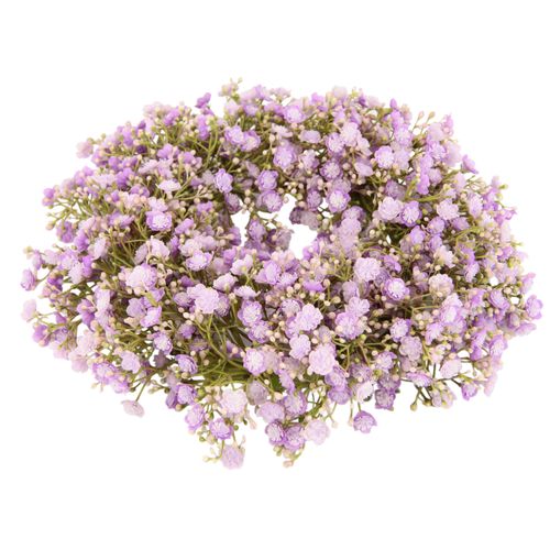 4019844762902 - Kunstkranz IGEA Schleierkraut lila (violett) B29cm H7cm L29cm Obermaterial 80% Kunststoff 20% Polyester Kunstpflanzen 7 cm 4019844762902 - Kunstkranz IGEA Schleierkraut lila (violett) B29cm H7cm L29cm Obermaterial 80% Kunststoff 20% Polyester Kunstpflanzen 7 cm