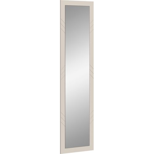 4068222526070 - Wandspiegel INOSIGN Mento Höhe 140 cm Umlaufender Rahmen mit Ornamentfräsung beige (sandbeige) B45cm H180cm T2cm Spiegelglas Spiegel große Spiegelfläche GarderobespiegelFlurspiegelDielenspiegel