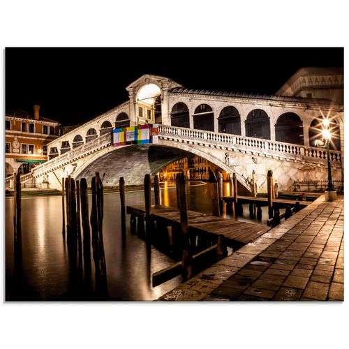 4058661665126 - Glasbild ARTLAND Venedig Canal Grande & Rialto Brücke II Bilder Gr B H 60 cm x 45 cm Glasbild Brücken Querformat 1 St braun Bild Glasbild Glasbilder Bilder in verschiedenen Größen 4058661665126 - Glasbild ARTLAND Venedig Canal Grande & Rialto Brücke II Bilder Gr B H 60 cm x 45 cm Glasbild Brücken Querformat 1 St braun Bild Glasbild Glasbilder Bilder in verschiedenen Größen