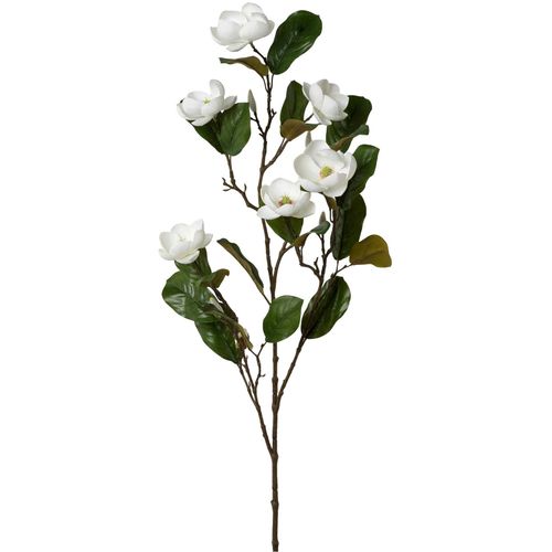 4064118284598 - Kunstblume CREATIV GREEN Magnolienzweig weiß H120cm Kunststoff Kunstpflanzen mit zauberhaften Blüten 4064118284598 - Kunstblume CREATIV GREEN Magnolienzweig weiß H120cm Kunststoff Kunstpflanzen mit zauberhaften Blüten