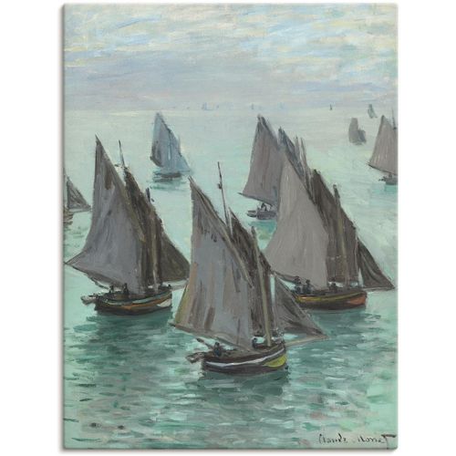 4055327659062 - Wandbild ARTLAND Fischerboote bei ruhigem Wetter Bilder Gr B H 60 cm x 80 cm Leinwandbild Boote & Schiffe 1 St blau Bild Poster Bilder als Leinwandbild Wandaufkleber oder in versch Größen 4055327659062 - Wandbild ARTLAND Fischerboote bei ruhigem Wetter Bilder Gr B H 60 cm x 80 cm Leinwandbild Boote & Schiffe 1 St blau Bild Poster Bilder als Leinwandbild Wandaufkleber oder in versch Größen