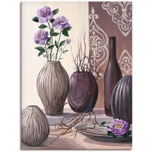 4055327154338 - Wandbild ARTLAND Violette Rosen und braune Vasen Bilder Gr B H 60 cm x 80 cm Leinwandbild Vasen & Töpfe 1 St lila Bild Poster Bilder als Alubild Leinwandbild Wandaufkleber oder in versch Größen 4055327154338 - Wandbild ARTLAND Violette Rosen und braune Vasen Bilder Gr B H 60 cm x 80 cm Leinwandbild Vasen & Töpfe 1 St lila Bild Poster Bilder als Alubild Leinwandbild Wandaufkleber oder in versch Größen