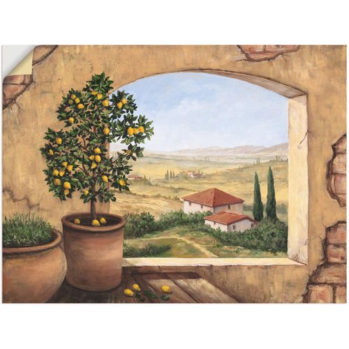 4057738221616 - Wandbild ARTLAND Fenster in der Toskana Bilder Gr B H 60 cm x 45 cm Wandaufkleber - Vinyl Fensterblick 1 St beige (naturfarben) Bild Poster Bilder als Alubild Leinwandbild Wandaufkleber oder in versch Größen 4057738221616 - Wandbild ARTLAND Fenster in der Toskana Bilder Gr B H 60 cm x 45 cm Wandaufkleber - Vinyl Fensterblick 1 St beige (naturfarben) Bild Poster Bilder als Alubild Leinwandbild Wandaufkleber oder in versch Größen