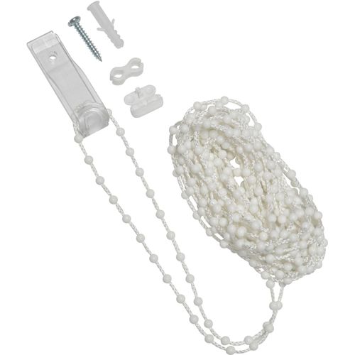 4003018383291 - Seitenzugrollo Rollo-Kette weiß B05cm H500cm Kunststoff Rollos für Seitenzugrollo 4003018383291 - Seitenzugrollo Rollo-Kette weiß B05cm H500cm Kunststoff Rollos für Seitenzugrollo