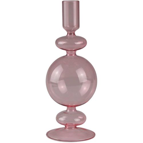 4056422272200 - Kerzenständer AM DESIGN Kerzenhalter mit kunstvollen Ausbuchtungen Kerzenhalter Gr H 22 cm rosa Kerzenhalter Stabkerzenhalter aus Glas Dekoobjekt 4056422272200 - Kerzenständer AM DESIGN Kerzenhalter mit kunstvollen Ausbuchtungen Kerzenhalter Gr H 22 cm rosa Kerzenhalter Stabkerzenhalter aus Glas Dekoobjekt