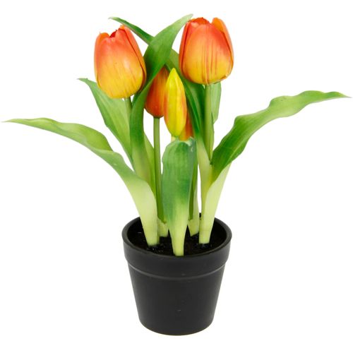 4019844805333 - Kunstblume IGEA Tulpen orange B20cm H22cm L20cm Polyester Kunstpflanzen 4019844805333 - Kunstblume IGEA Tulpen orange B20cm H22cm L20cm Polyester Kunstpflanzen
