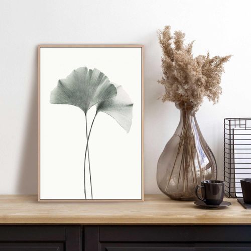 8714597636673 - Wandbild REINDERS Ginkgo Blatt Bilder Gr B H T 20 cm x 30 cm x 16 cm grün Kunstdrucke 8714597636673 - Wandbild REINDERS Ginkgo Blatt Bilder Gr B H T 20 cm x 30 cm x 16 cm grün Kunstdrucke