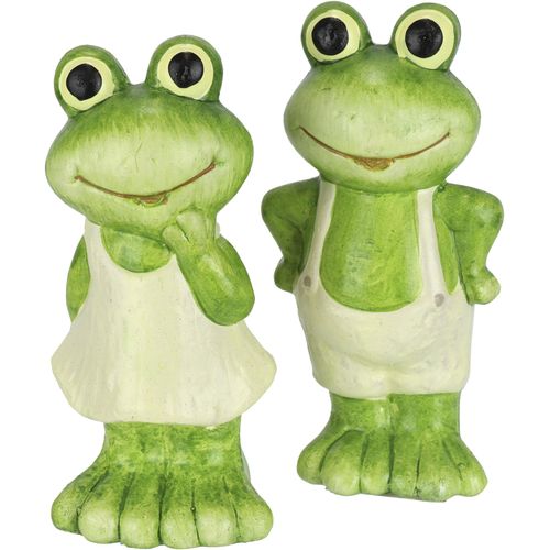 4019844821456 - Dekofigur IGEA Figur Frosch grün (grün weiß) B6cm H13cm Terrakotta Dekofiguren Dekofigur Gartendeko Tierfigur Garten Deko Statue Gartenfigur 4019844821456 - Dekofigur IGEA Figur Frosch grün (grün weiß) B6cm H13cm Terrakotta Dekofiguren Dekofigur Gartendeko Tierfigur Garten Deko Statue Gartenfigur