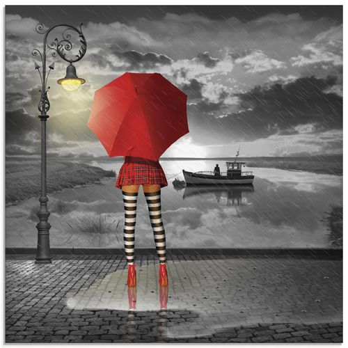 4057738054399 - Glasbild ARTLAND Sonnige Aussichten Bilder Gr B H 50 cm x 50 cm Glasbild Frau quadratisch 1 St schwarz Bild Glasbild Glasbilder Bilder in verschiedenen Größen 4057738054399 - Glasbild ARTLAND Sonnige Aussichten Bilder Gr B H 50 cm x 50 cm Glasbild Frau quadratisch 1 St schwarz Bild Glasbild Glasbilder Bilder in verschiedenen Größen