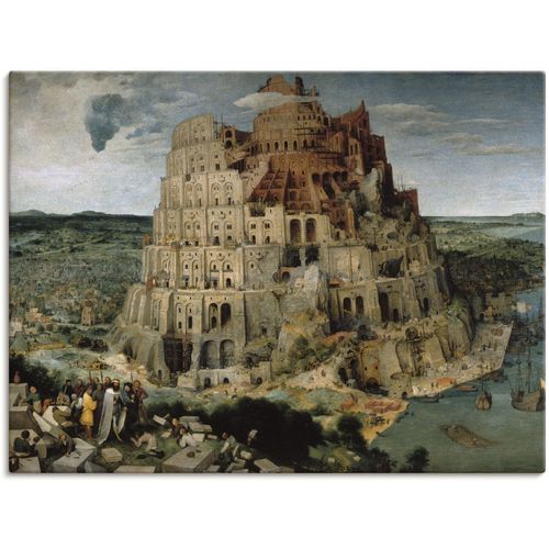 4055327090643 - Wandbild ARTLAND Der Turmbau von Babel 1563 Bilder Gr B H 80 cm x 60 cm Leinwandbild Gebäude 1 St bunt Bild Poster Bilder als Leinwandbild Wandaufkleber oder in versch Größen 4055327090643 - Wandbild ARTLAND Der Turmbau von Babel 1563 Bilder Gr B H 80 cm x 60 cm Leinwandbild Gebäude 1 St bunt Bild Poster Bilder als Leinwandbild Wandaufkleber oder in versch Größen